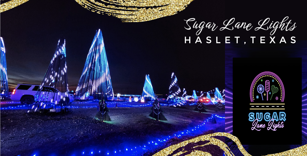 Sugar Lane Lights | Haslet, Texas | Dallas Fort Worth Holiday Light Show |